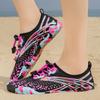 Women Camo Print Quick Dry Water Shoes Barefoot Aqua Sneakers Non Slip Five Fingers Beach Swim Surfing River Trekking  Shoes