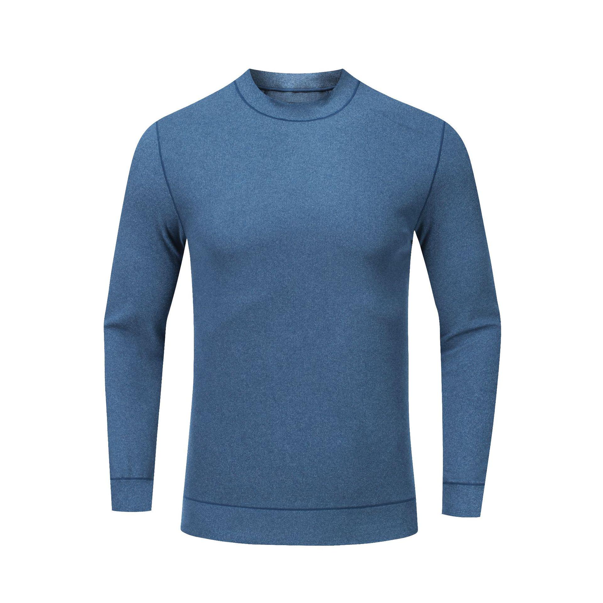 Men s Warm Fleece Quick-Dry Half-Zip Hoodie Base Layer XL