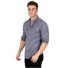 DeepSEA Men's Snap Button Pocket Double Flap Denim Shirt 2300410