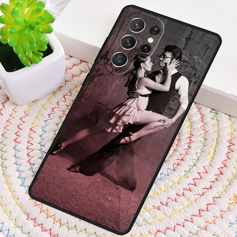 Latin Tango Dancing Dance Silicone Phone Case For Samsung Galaxy Note 10 Pro S26 S25 S24 S23 S22 S21 Plus S25Ultra Capa Cover