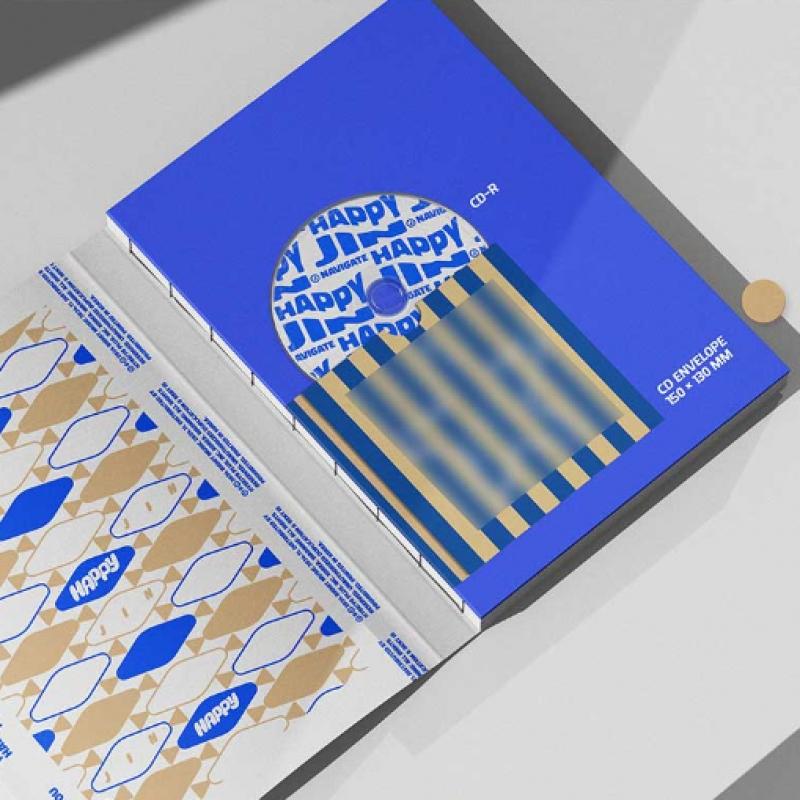 Jin   Happy Solo Album  3 Types Set 