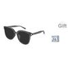 Calvin Klein Fashionable Minimalist Versatile Large Frame Face-Enhancing Sunglasses Square Sunglasses Unisex sunglasses CKJ26623SLB