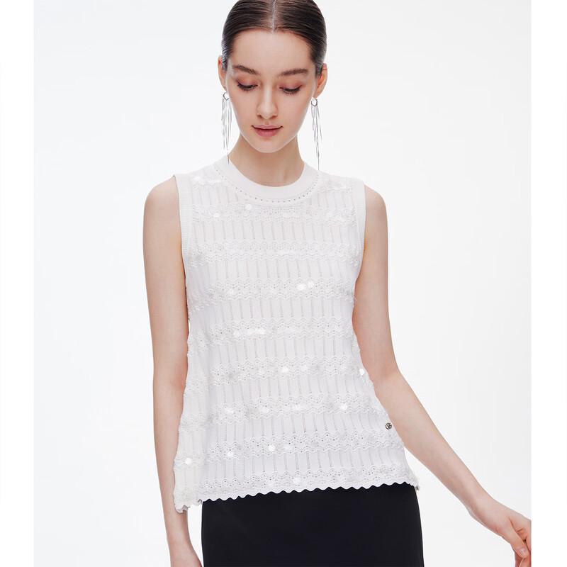 Giovanni Valentino Sequin Sleeveless Top S