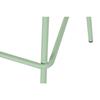 Tabouret - PP - 52,5x49x104 cm - Métal vert - Design scandinave - Intérieur