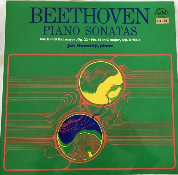 LP Record LUDWIG VAN BEETHOVEN JAN NOVOTN Piano Sonatas No. 11 In B Flat Maj 1110948 Supraphon 1971 Czech Repu Classical Used