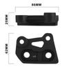 2 High-Quality Aluminum Right Foot Peg Mounts for TALARIA X3 Motorcycle