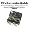 SBUS To 8 Channel PWM Converter SBUS To PWM/PPM CRSF Encoder Signal Automatic Protocol Conversion for RC Racing Drone FPV UAV