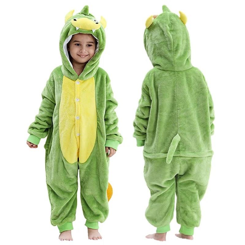 Disfraces Cosplay de Capibara Anime Mono de Animal de Dibujos Animados para Niños para Halloween Navidad Niñas Niños Pijamas con Capucha Monos