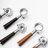 11mm Stainless Steel Double Mouth Portafilter for Breville Sage871/871/878/881 Bottomless Coffee Filter Handle Modification Tool