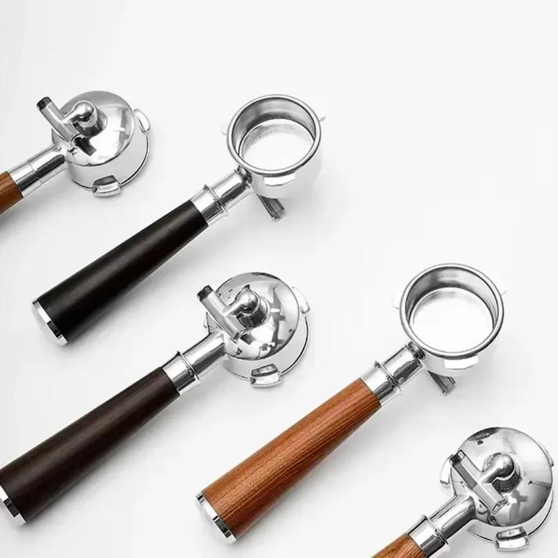 11mm Stainless Steel Double Mouth Portafilter for Breville Sage871/871/878/881 Bottomless Coffee Filter Handle Modification Tool