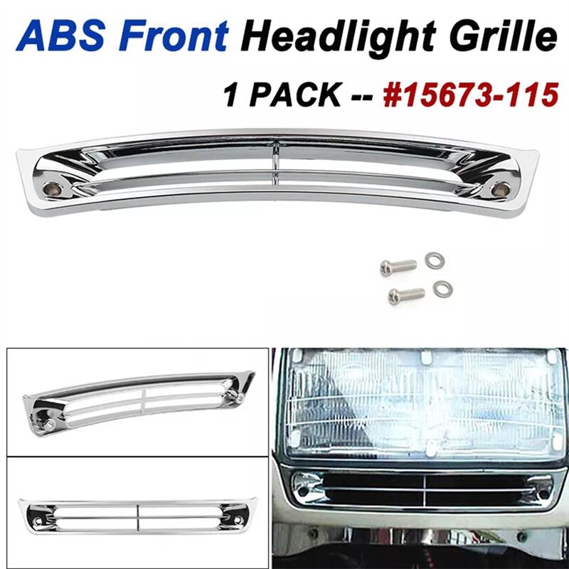 A51K-Motorcycle Front Lower Headlight Fairing Grille Trim Cover For Honda Goldwing GL1500 GL 1500 1988-2000