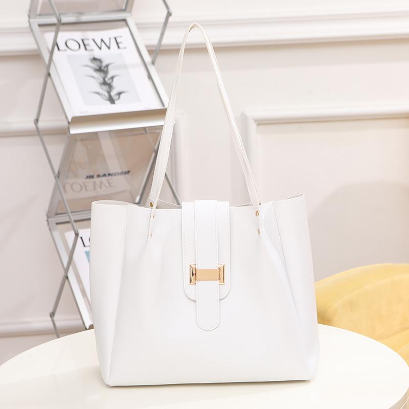 Women's bag new fashionable and simple tote bag women's shopping bag one shoulder handbag women's bag