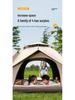 3-4 Person Fully Automatic Camping Tent, Thickened and Rainproof, Single/Double Layer