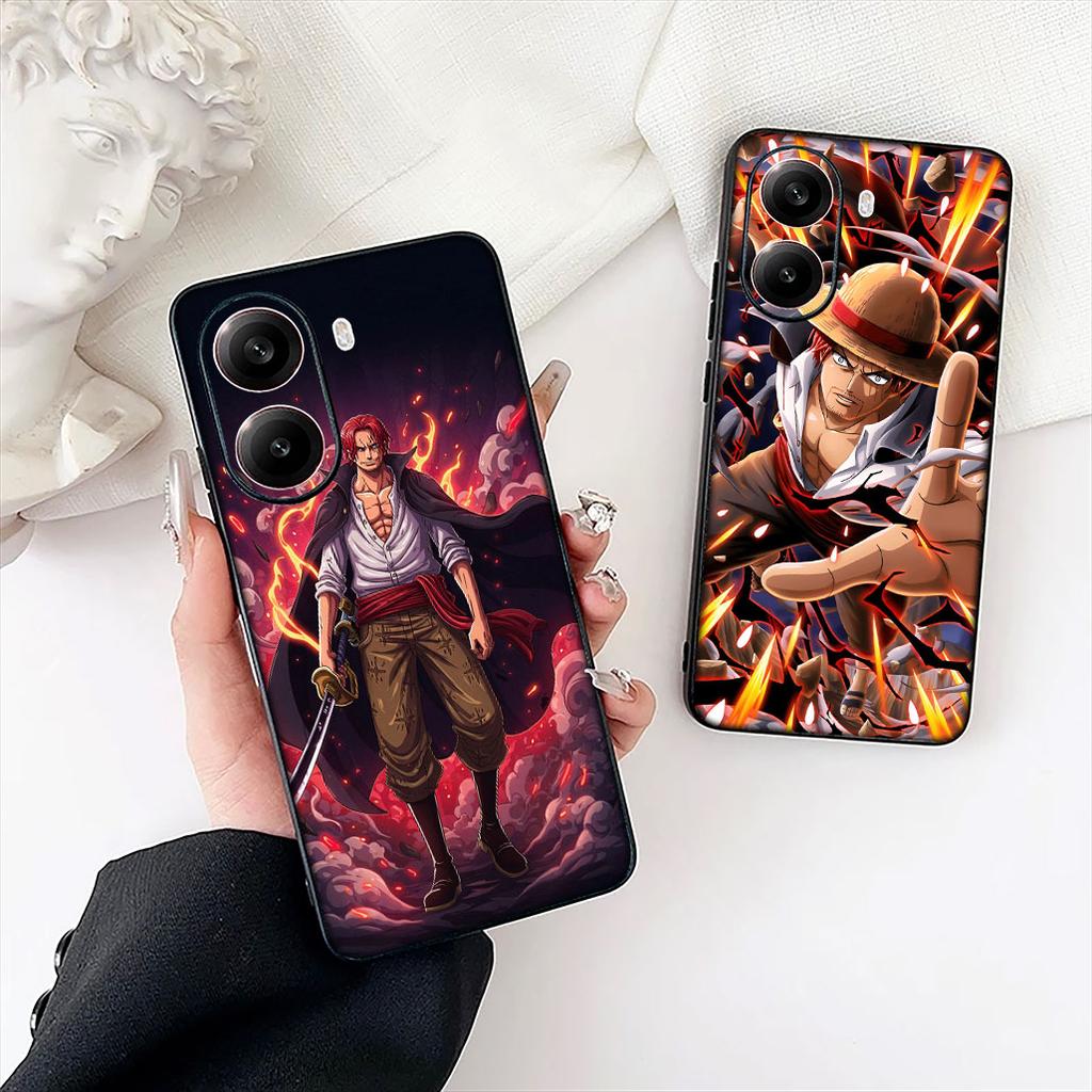 Roronoa Zoro Shanks Luffy ONE PIECES Phone Case for Samsung Galaxy Note 20 9 10 S8 S10 Lite S9 Plus A54 A53 A21S S10E A17 Cover