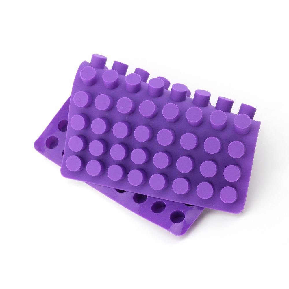 88 Cavities Mini Round Mini Cheese Cakes Molds Baking Silicone Mold for Chocolate Truffle Jelly and Candy Ice Mold