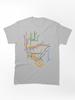 Metro Minimalist New York City Transit Line Map Classic T-Shirt