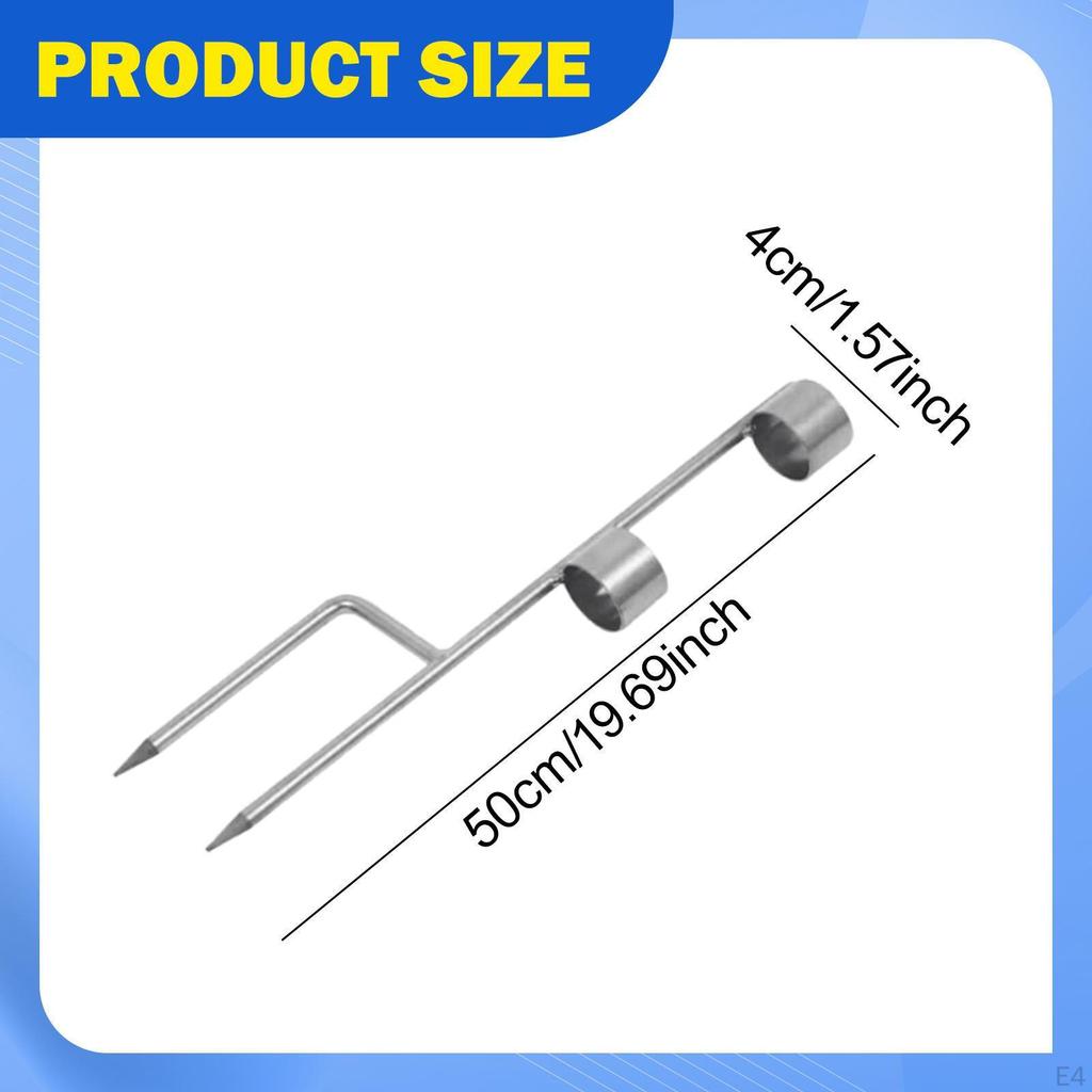 Beach Umbrella Sand Anchor Holder Inground Base,Grass Ground Stake,Metal Stand,for Park