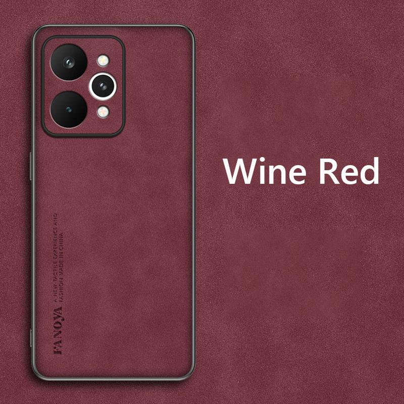 Retro Leather Skin Feel Case For Realme 1 Pro Realme1Pro G Shockproof Matte Silicone Soft Case Cover