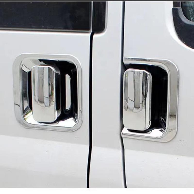 ABS Chrome Car Accessory Door Handle Bowl Covers Trim Paste Style For Ford Transit Tourneo MK6 MK7 2007 2008 2009 2010 2011 2013