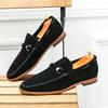 Spring Autumn New Lightweight Loafers Comfortable Massage Sole Men's Flat Shoes Office Commuter Men's Business Casual Shoes