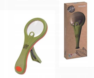 Foldable Magnifier with Stand and Tweezers