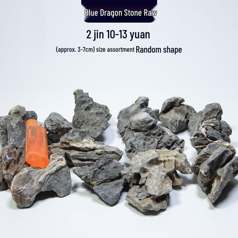 Azure Dragon Aquarium and Bonsai Landscaping Stone Set