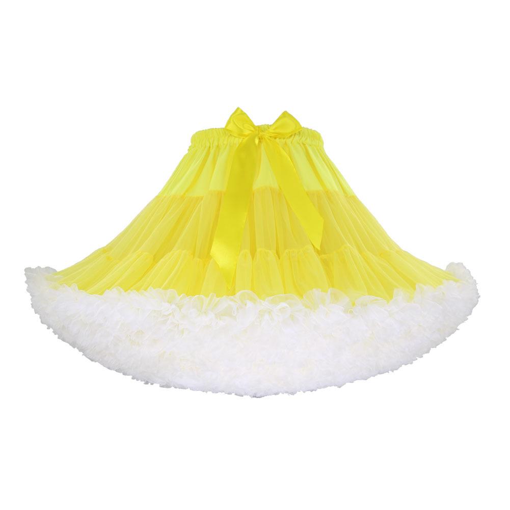 Adult Super Puffy Breathable Tulle Skirt - Soft Lolita Tutu Petticoat Skirt