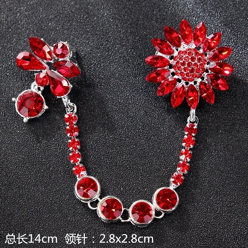 Genuine Professional Amasht Brooch Retro High-end Temperament Luxury Pearl Diamond Pin Women's Suit and Accessories