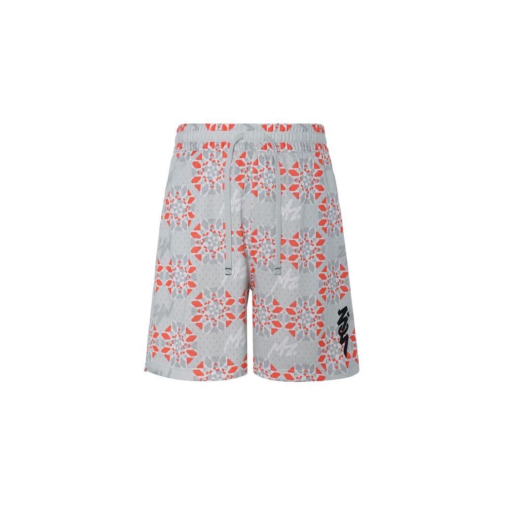 Nike All Over Print Lace-Up Brand Logo Shorts Men Shorts Gray FB8159-025