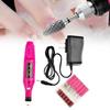 Electric Nail File Set With Portable Grinder For Manicure Enthusiasts And Nail Art Practice