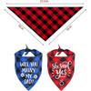 YHTWIN Lovely Dog Wedding Bandana, Will You Marry My Daddy Dog Bandana, Dog Engagement Announcement Dog Bandana for Dog Lovers Owner Gift, Pack of 2