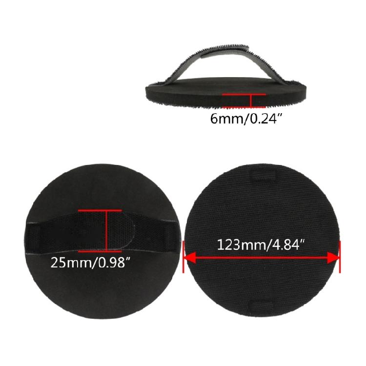 Hand Sanding Pad for Hook and Loop Discs Hand Sanding Hook and Loop Pad for Wood