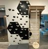 Climbing Wall Cube 4 White And Black - Holds White And Black