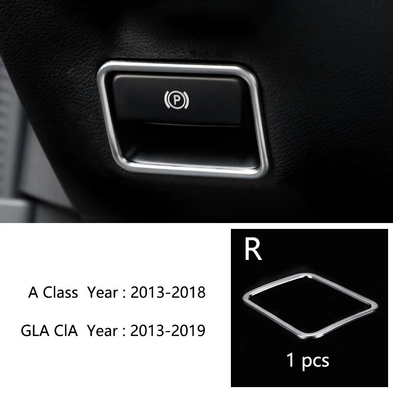Para Mercedes Benz Classe A CLA GLA W176 C117 Cinzeiro da Consola Central do Carro Caixa de Câmbio Porta Copos Capa Tira de Acabamento Moldura