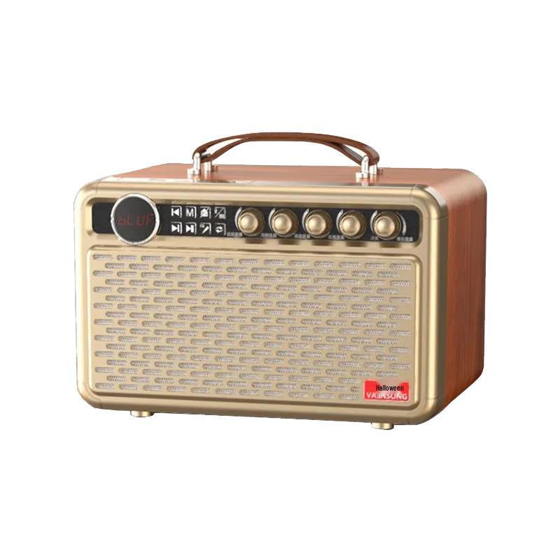 

Wansheng L8 Retro Portable Bluetooth Speaker