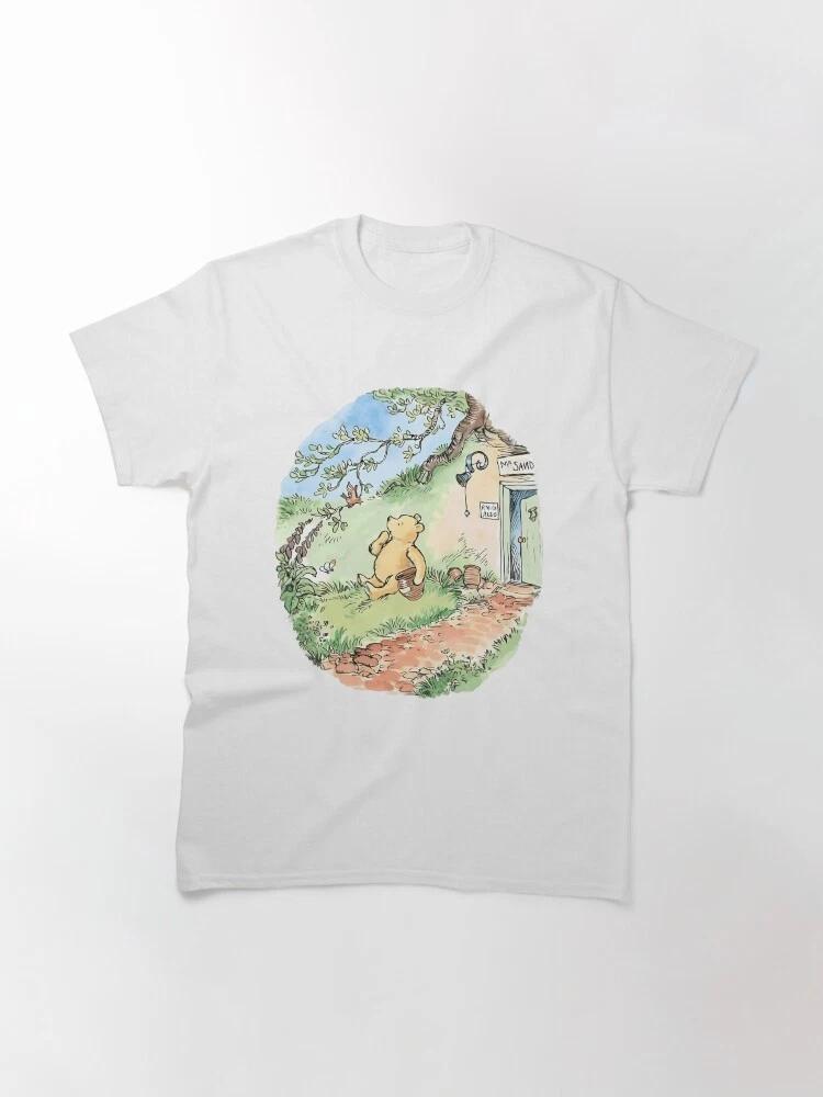 Storybook Winnie The Pooh Classic TShirt Unisex Style S