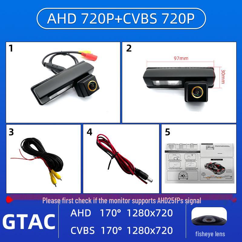 High-Definition Night Vision Rearview Camera for Toyota Camry with Wide-Angle and Reversing Features