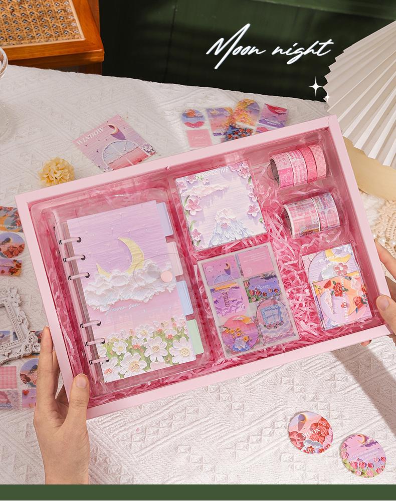 Vintage Art Journal Gift Set for Students - Birthday & Back-to-School Surprise