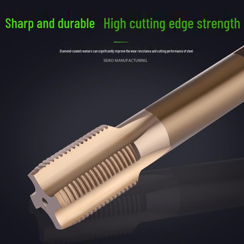 Stainless Steel M35 Cobalt Tap for Machine Tapping - Sizes M3 to M18