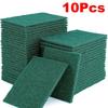 10-Piece Non-Abrasive Scouring Pad, Suitable for Non-Stick Pans, Won't Scratch, Used for Dishwashing and Pot Cleaning To Remove