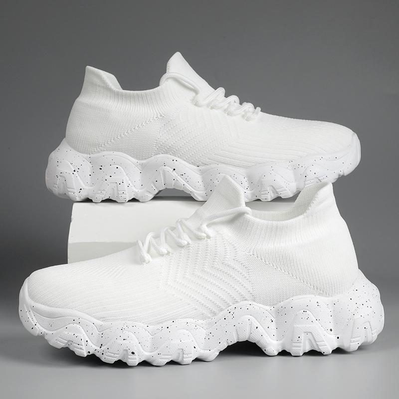 Men Casual Sport Shoes Breathable Lightweight Sneakers Outdoor Mesh Black Running Shoes Athletic Jogging Tenis Walking Women