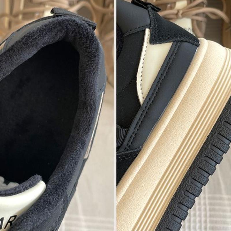 Ins Style Trendy Niche Thick Bottom Big Head Shoes Retro Peplum Breathable Anti-odor Anti-slip Wearable Low-top Sneakers