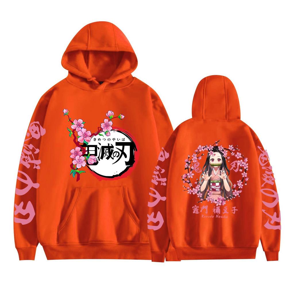 Japan cartoon comics Demon Slayer Print Hoodie  Unisex Fashion Hoodie