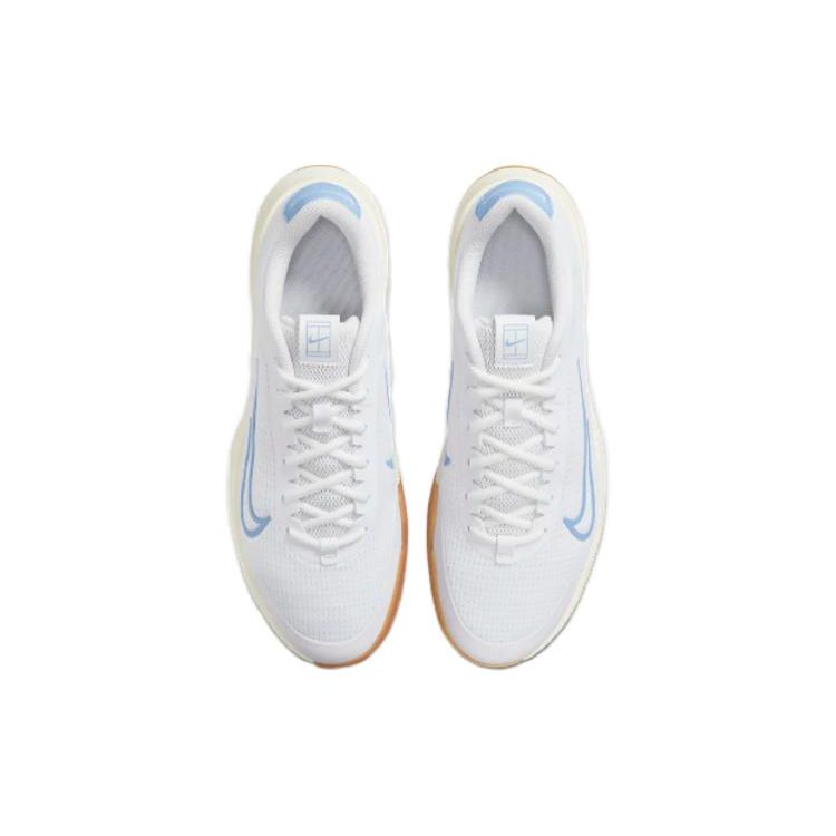 Nike Court Vapor Lite 2 HC White Light Blue Men Sneakers Sail Gum-Light-Brown DV2018-107
