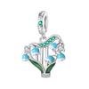 Exquisite 925 Silver Heart Love Charms Beads Fit Exquisite Bracelet Necklace Diy Charms Women Man Jewelry Gift