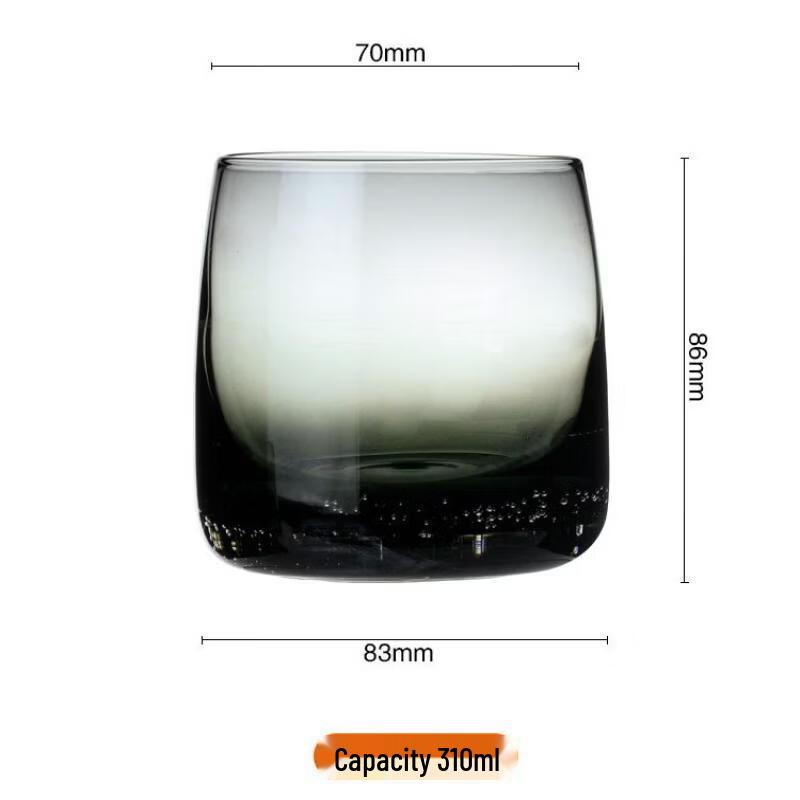 Nordic Style Grey Whiskey Glass