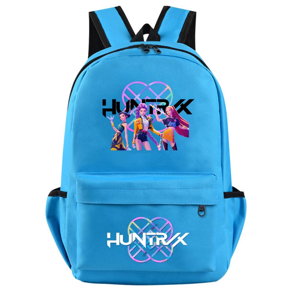 K-Pop Demon Hunters Printed Backpack for Teenager Student Girl Boy Bookbag Schoolbag Women Large Capacity Waterproof Travel Bag Kid Gift Rucksak