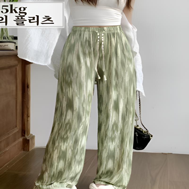[YOUNGSVILL] -5KG Magic Pleated Pants Free Size