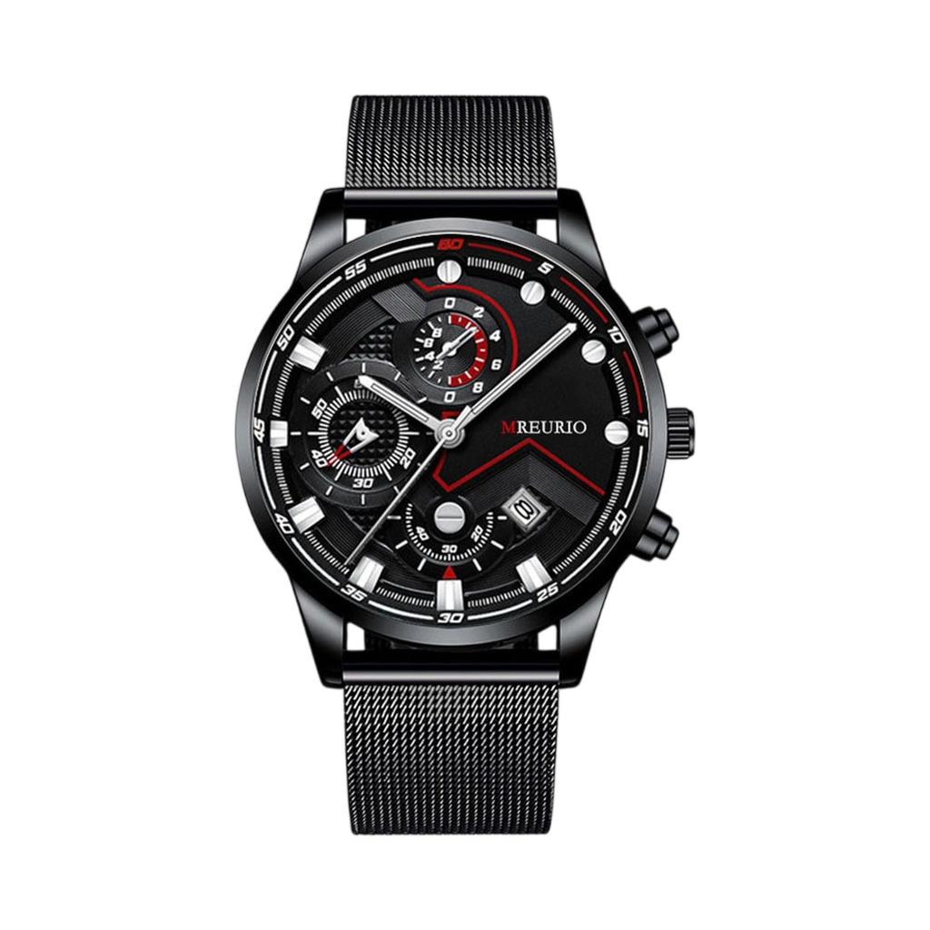 Men's Waterproof Luminous Running Alarm Clock Watch