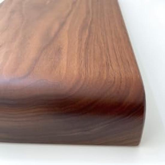 KATOMOKU Cat Feeding Table, 2-bowl, Walnut, km-123WA